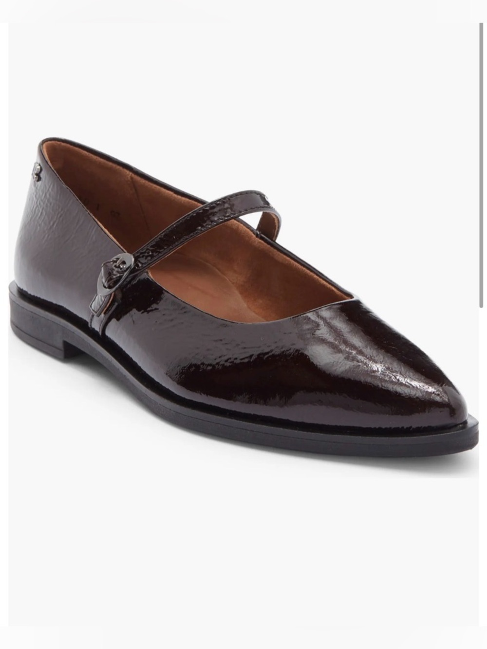 Paul Green Carla Patent Leather Mary Jane Flats Size 7 EU / 9.5 US Chic Designer